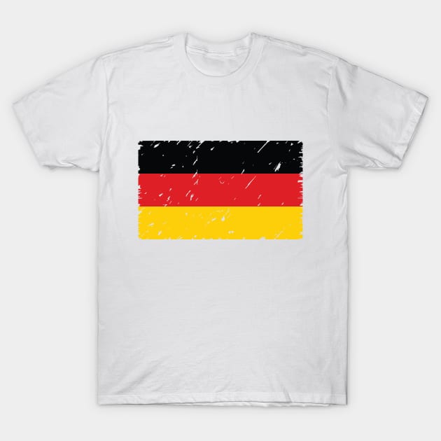 Flag Germany. Germany flag. National symbol of Germany T-Shirt by designgoodstore_2